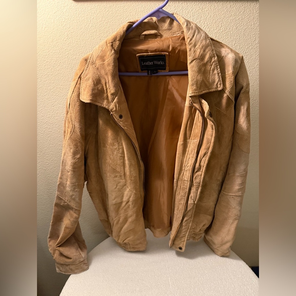 Tan Bomber Jacket for Men